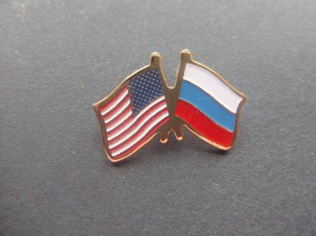 Vlag Amerika-Rusland